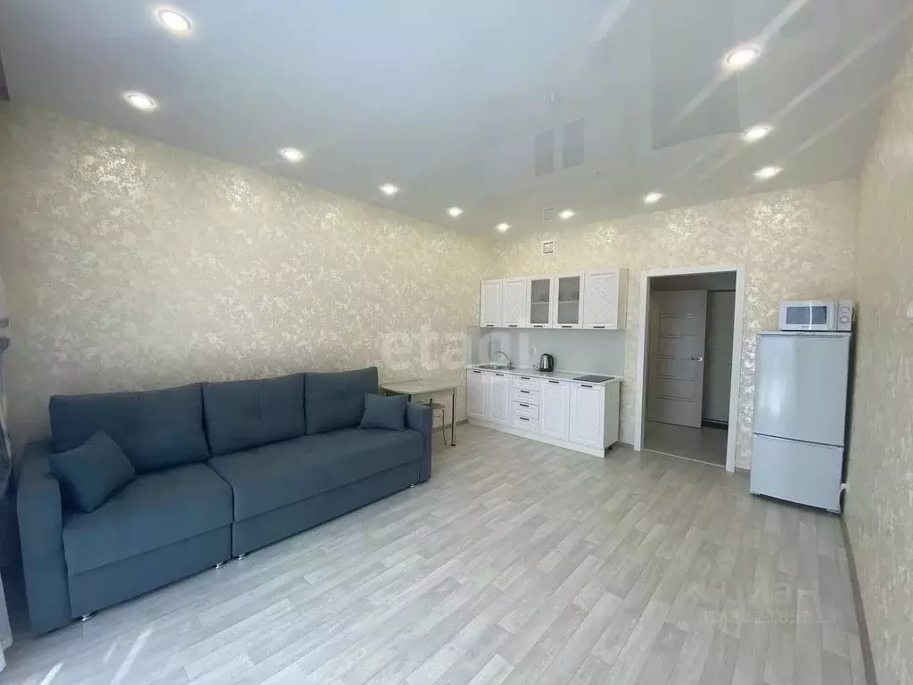 Студия Тюменская область, Тюмень ул. 2-я Луговая, 24к3 (29.6 м) - Фото 1