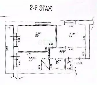 2-к кв. Смоленская область, Смоленск пос. Анастасино, 36 (42.0 м) - Фото 1