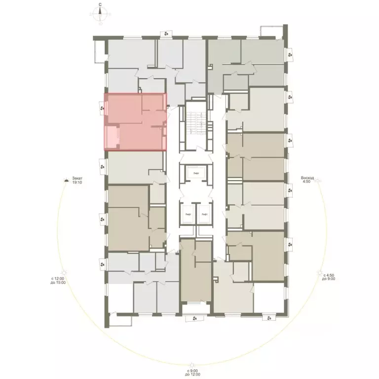 1-к кв. Башкортостан, Уфа Родина Парк жилой комплекс (40.7 м) - Фото 2