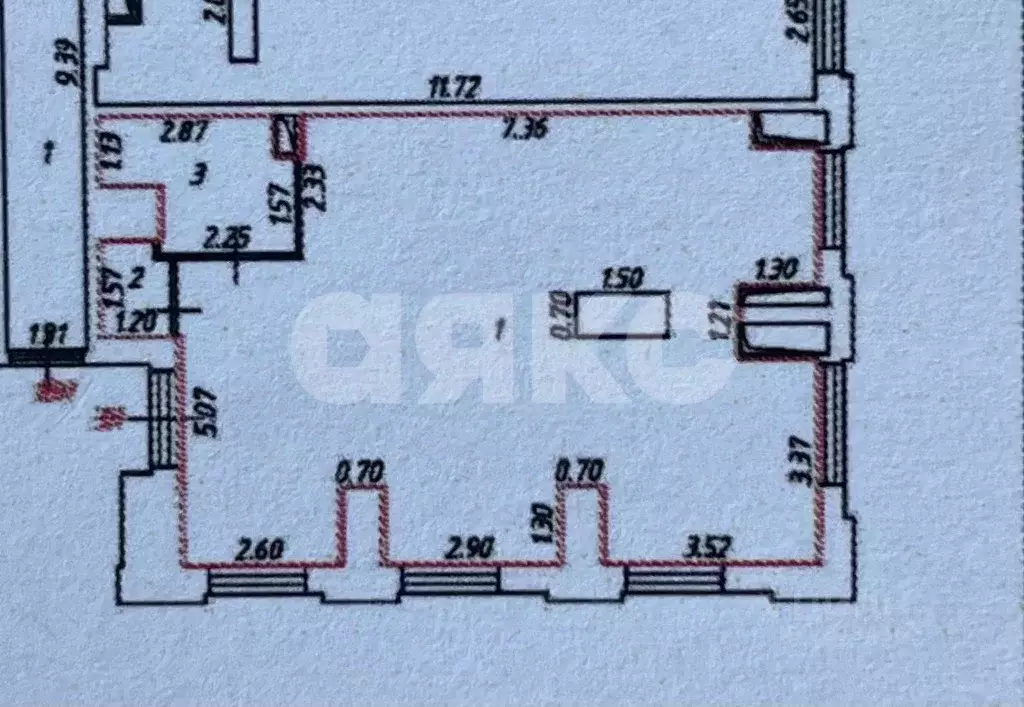 Торговая площадь в Москва Шелепихинская наб., 40к1 (75 м) - Фото 2