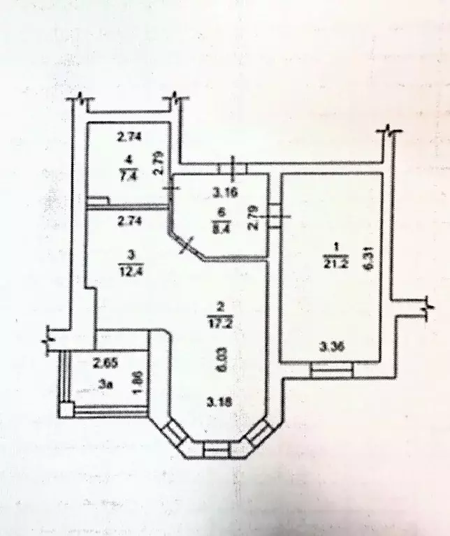 2-к кв. Владимирская область, Владимир ул. Нижняя Дуброва, 32а (72.0 ... - Фото 1