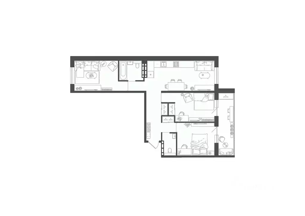 3-к кв. Волгоградская область, Волгоград ул. Глазкова, 16 (73.2 м) - Фото 1