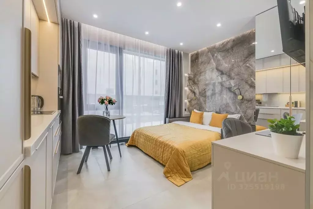 1-к кв. Москва Волгоградский просп., 32/5к3 (23.0 м) - Фото 1