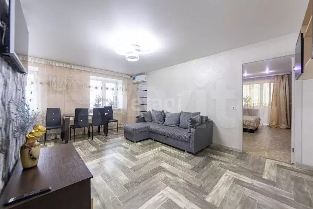 3-к. квартира, 51,1 м, 3/5 эт. - Фото 0