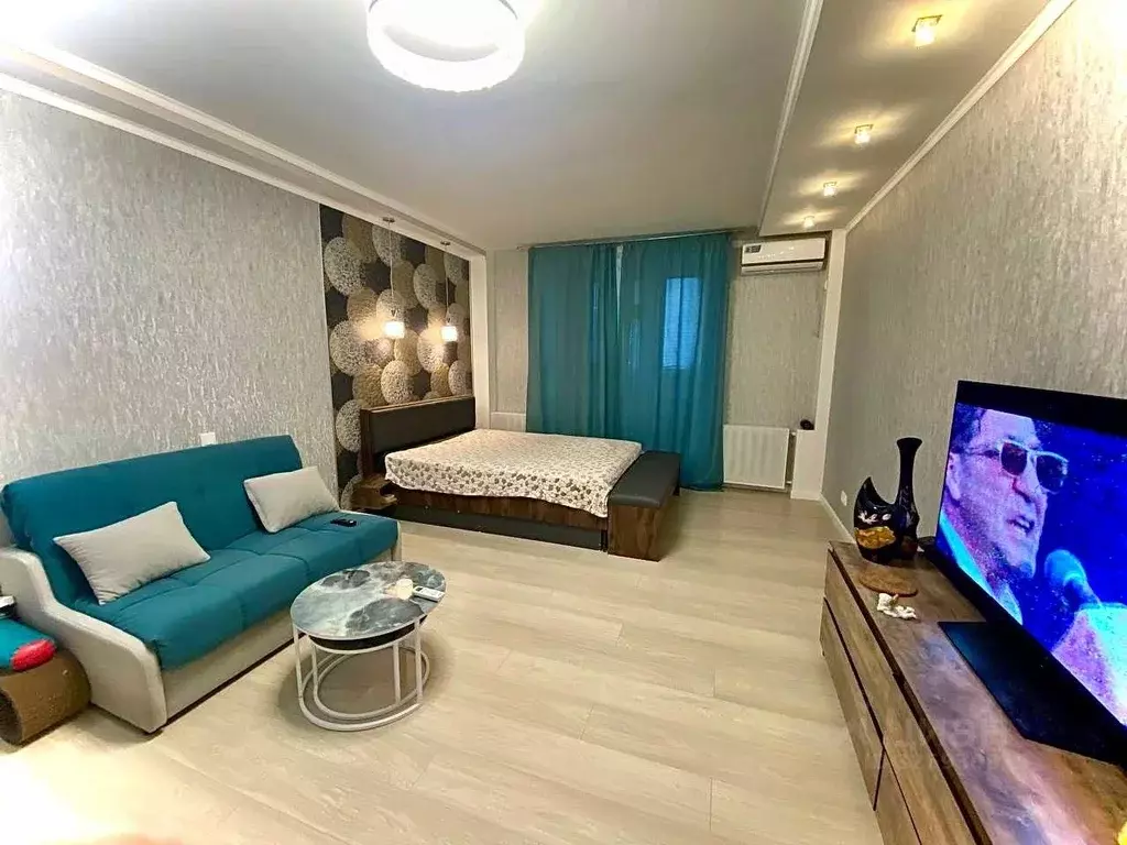 1-к кв. Татарстан, Казань Чистопольская ул., 81 (45.3 м) - Фото 1