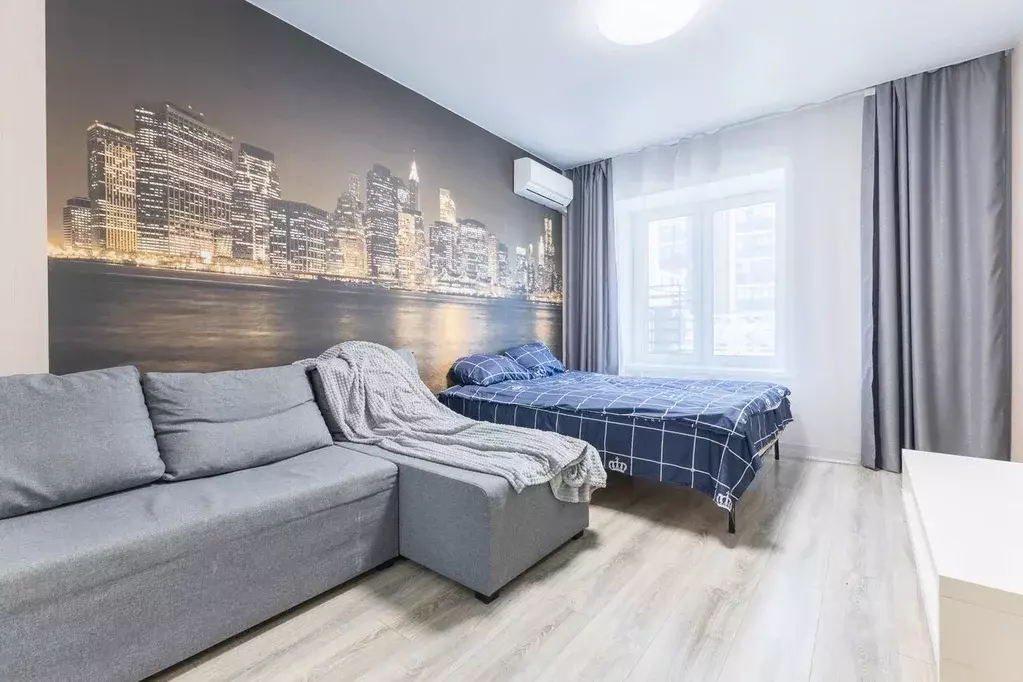 1-к кв. Татарстан, Казань ул. Разведчика Ахмерова, 5 (38.0 м) - Фото 1