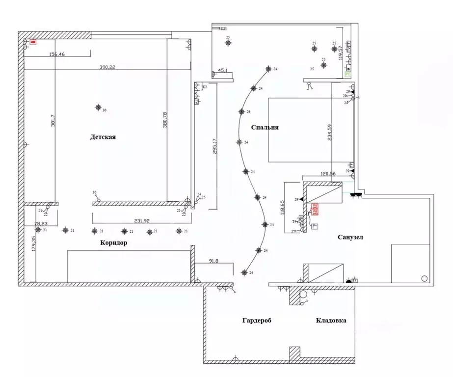 3-к кв. Санкт-Петербург ул. Асафьева, 5к1 (87.5 м) - Фото 2