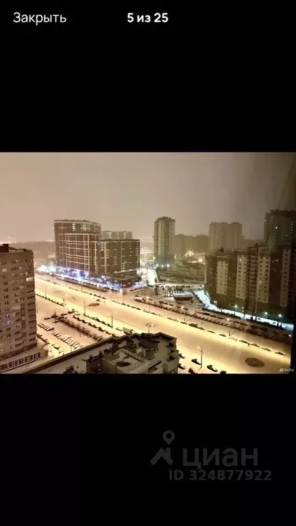 1-к кв. Санкт-Петербург ул. Оптиков, 37 (32.9 м) - Фото 2