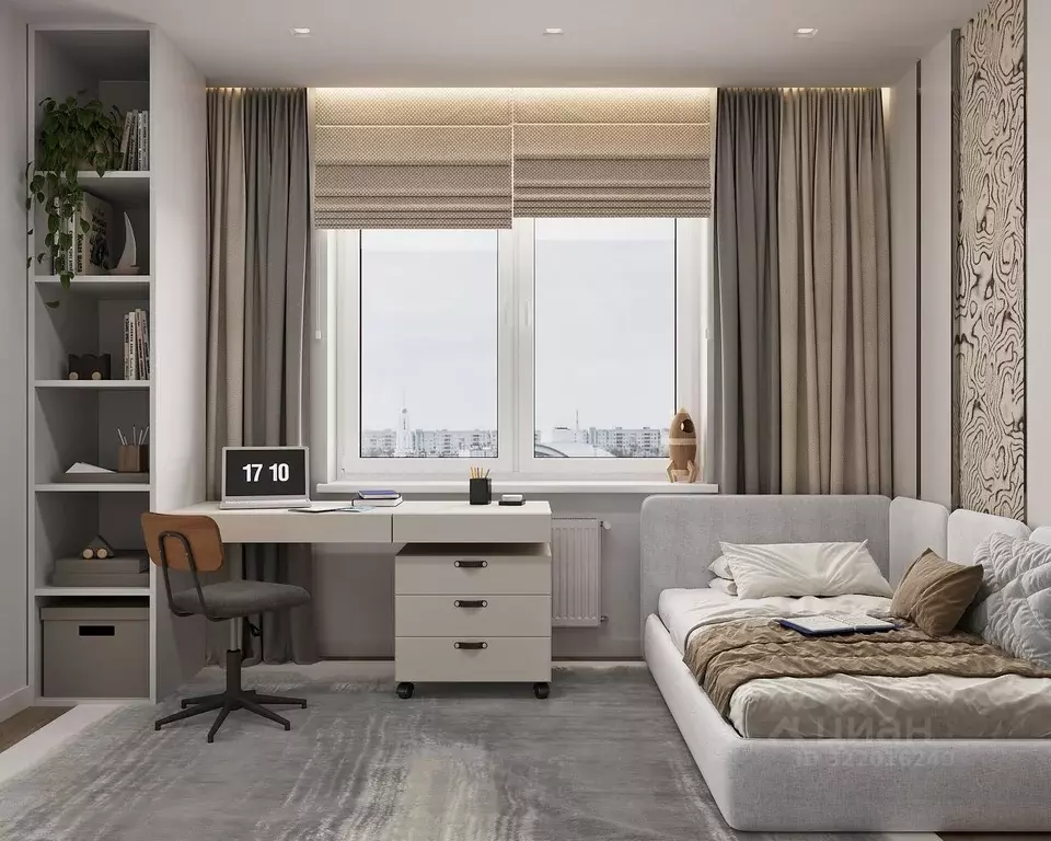 3-к кв. Пермский край, Пермь Парковый просп., 24 (79.4 м) - Фото 2