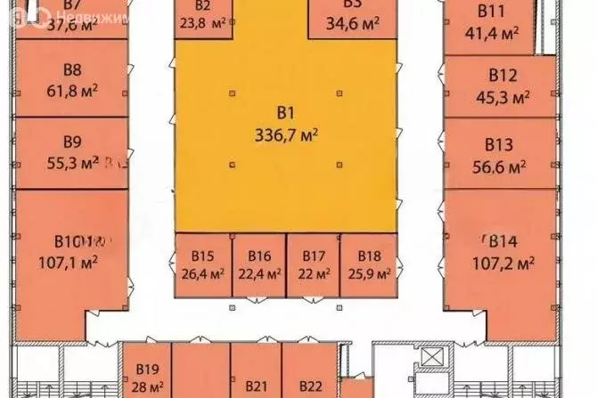 Торговая площадь (22 м) - Фото 1