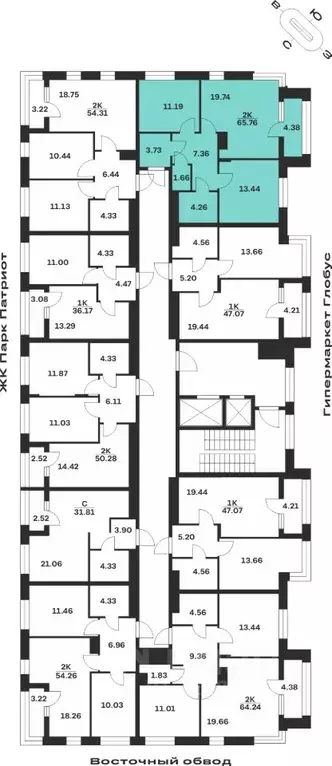 2-к кв. Тульская область, Тула городской округ, с. Осиновая Гора ул. ... - Фото 2