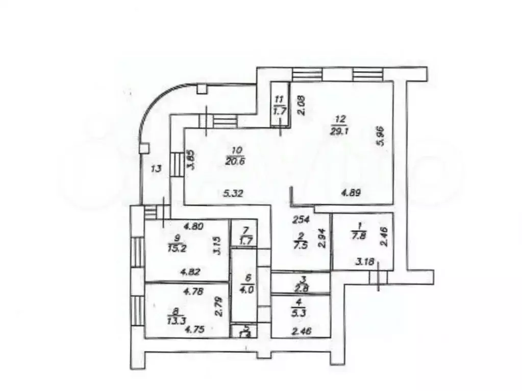 3-к кв. Тульская область, Тула ул. Демонстрации, 2 (120.0 м) - Фото 2