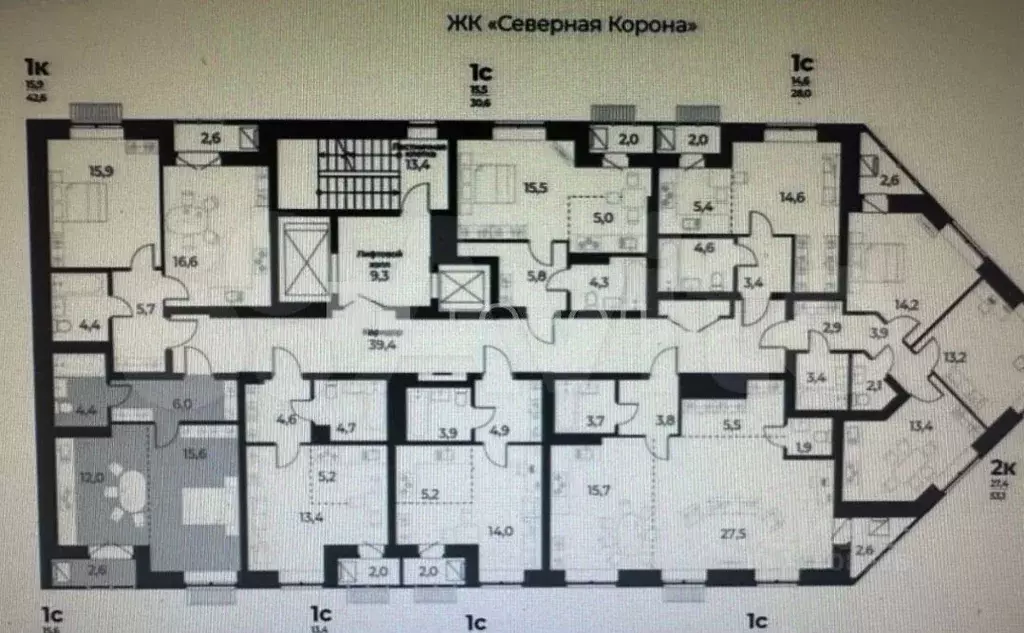 1-к кв. Новосибирская область, Новосибирск ул. Имени генерал-майора ... - Фото 1