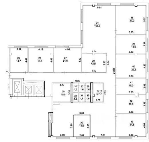 Офис в Москва Чистопрудный бул., 17С1 (485 м) - Фото 2