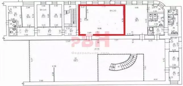 Торговая площадь в Свердловская область, Екатеринбург просп. Ленина, ... - Фото 2