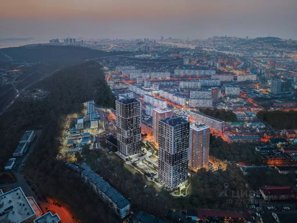 1-к кв. Приморский край, Владивосток ул. Новожилова (41.2 м) - Фото 2