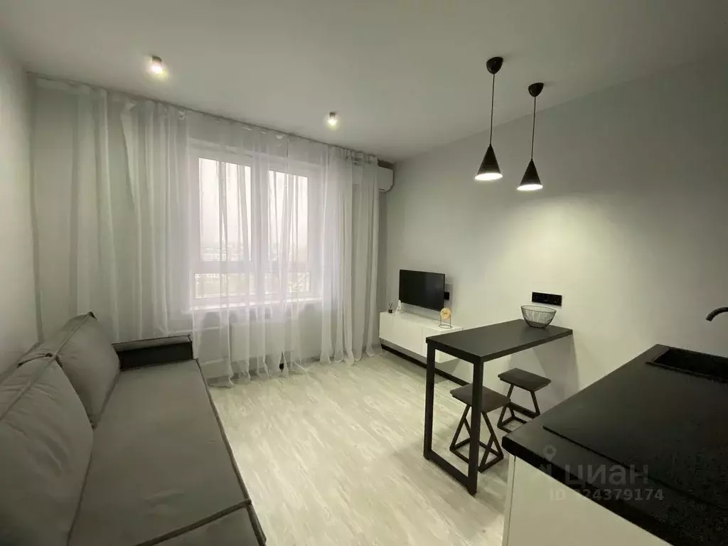 Студия Волгоградская область, Волгоград ул. Степанищева, 4 (21.84 м) - Фото 2