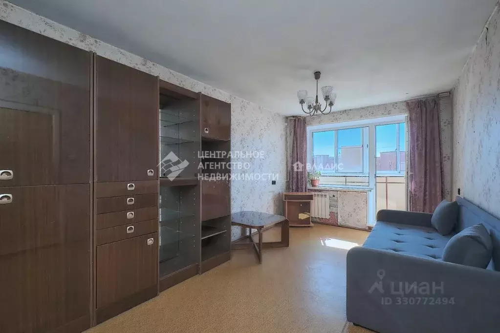 1-к кв. Рязанская область, Рязань ул. Стройкова, 49 (33.2 м) - Фото 1