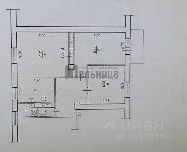 Комната Волгоградская область, Волгоград ул. Борьбы, 6 (17.0 м) - Фото 2