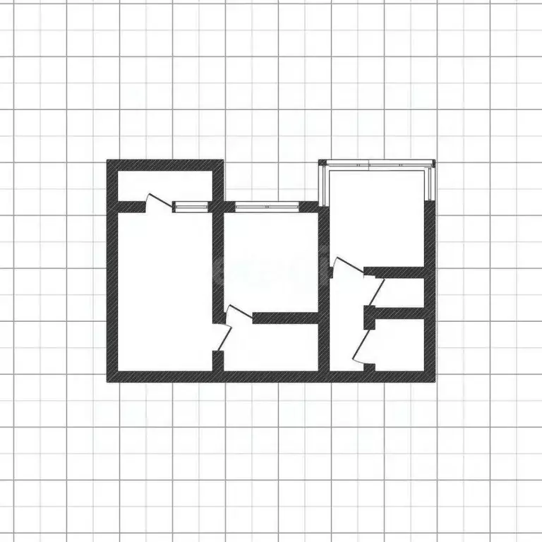 2-к кв. Курская область, Курск просп. Анатолия Дериглазова, 21 (54.5 ... - Фото 2