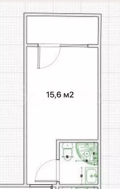 Квартира-студия, 16 м, 1/9 эт. - Фото 0