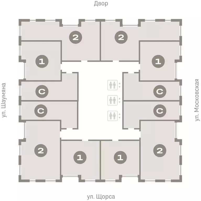 2-комнатная квартира: Екатеринбург, улица Советских Женщин (68.1 м) - Фото 2