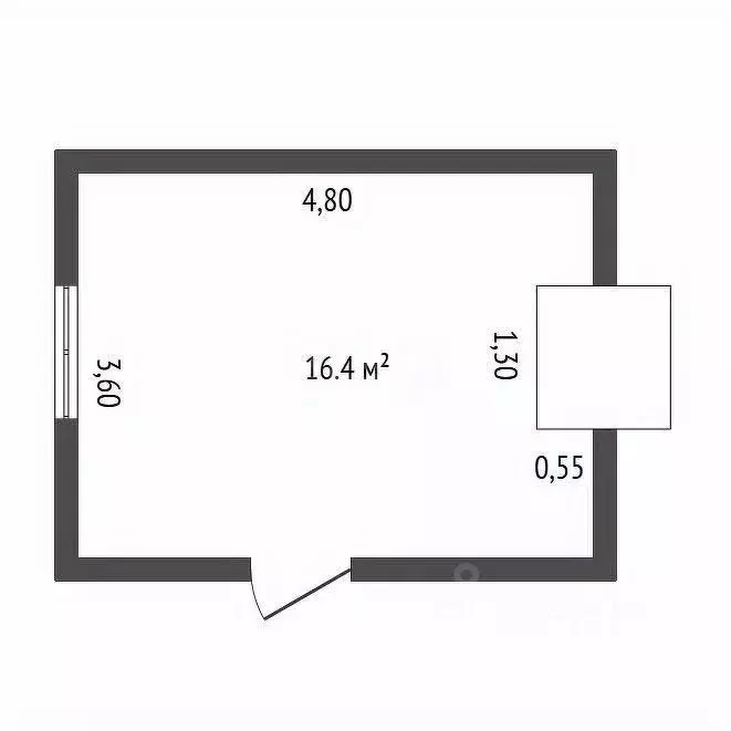 Студия Амурская область, Благовещенск ул. 50 лет Октября, 69/7 (16.4 ... - Фото 1