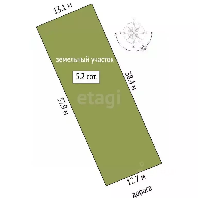 Участок в Тюменская область, Тюменский муниципальный округ, ... - Фото 2