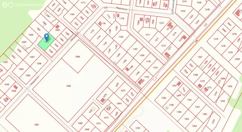 Участок в село Косой Брод, Полевая улица (15.5 м) - Фото 2