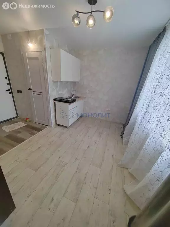 Квартира-студия: Нижний Новгород, улица Федосеенко, 34 (14 м) - Фото 2