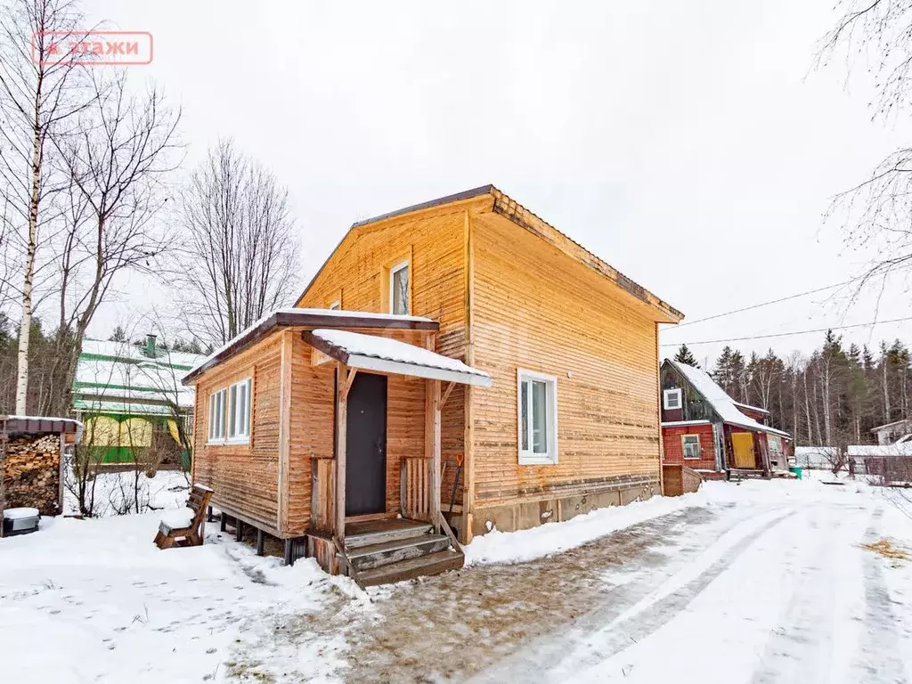 Дом в Карелия, Прионежский район, Шуйское с/пос, Маяк СНТ ул. Косая ... - Фото 0
