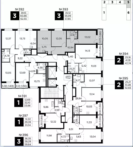 Продаётся 2-к квартира, 57.7 м - Фото 0