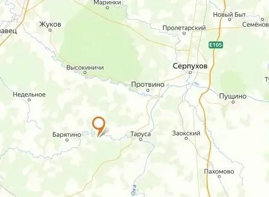 Участок в Калужская область, Тарусский район, Волковское с/пос, ... - Фото 0