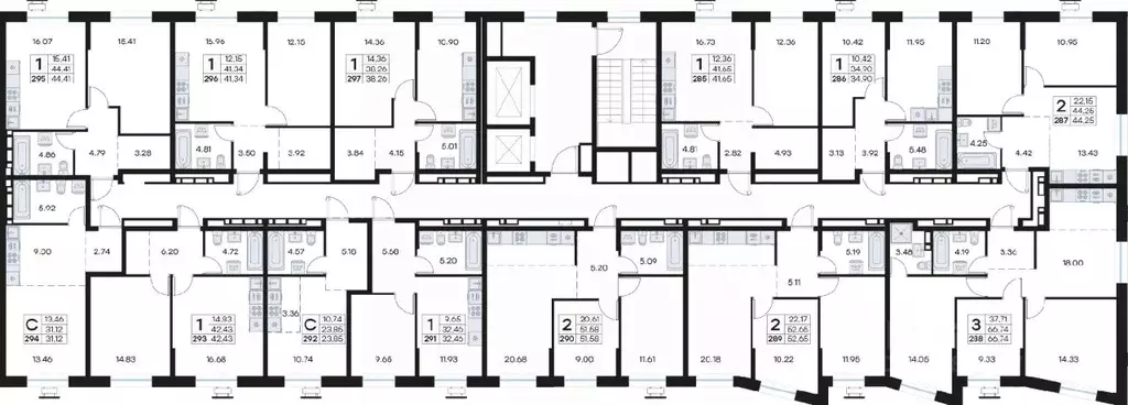 1-к кв. Приморский край, Владивосток Клуб 25 жилой комплекс, 1 (34.9 ... - Фото 2
