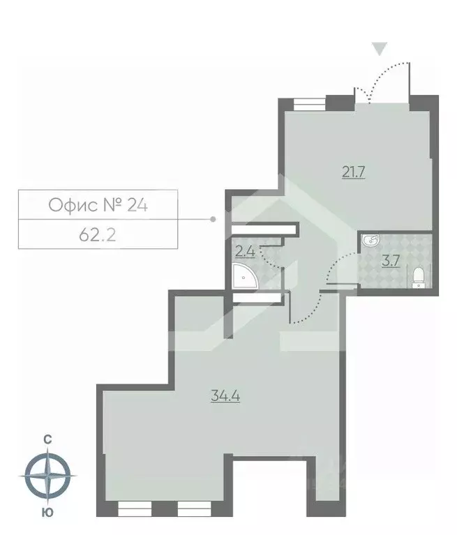 Помещение свободного назначения в Москва 2-й этап тер., Лучи жилой ... - Фото 2