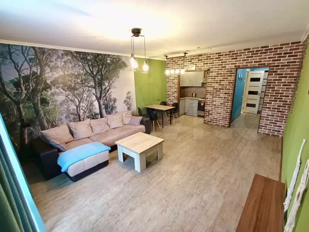 Квартира-студия, 39 м, 2/10 эт. - Фото 1