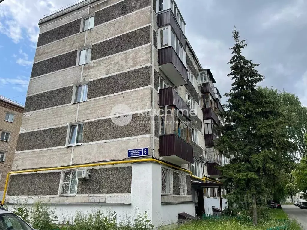 2-к кв. Татарстан, Казань Волгоградская ул., 6 (45.0 м) - Фото 1