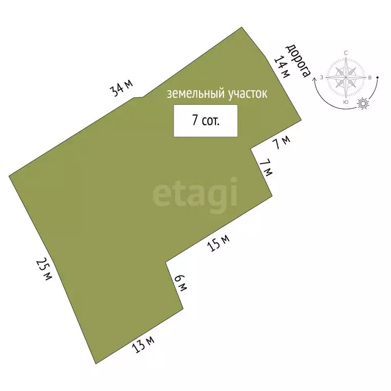 Дом в село Тимирязевское, Октябрьская улица (55.3 м) - Фото 2