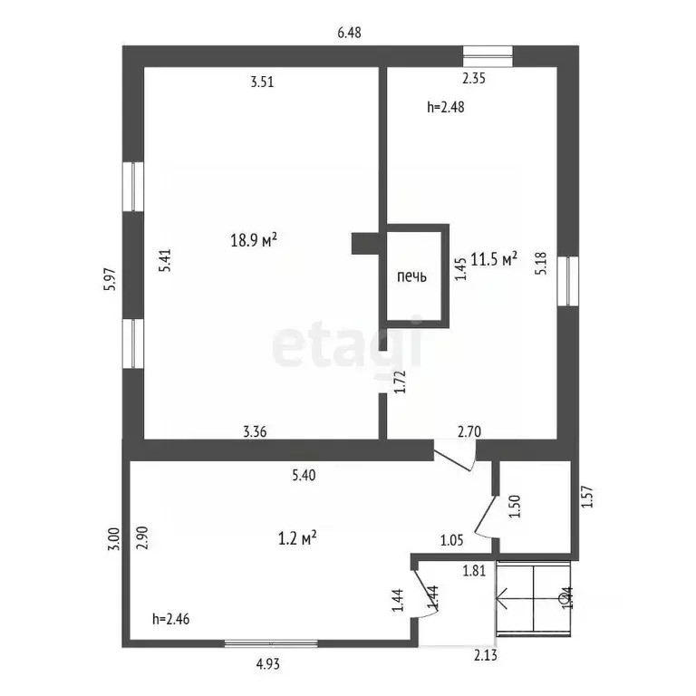 Помещение свободного назначения в Забайкальский край, Чита пос. ... - Фото 2