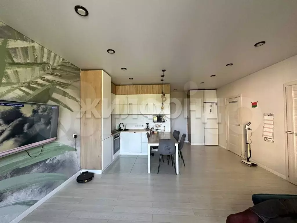 2-к. квартира, 68,4 м, 2/9 эт. - Фото 1