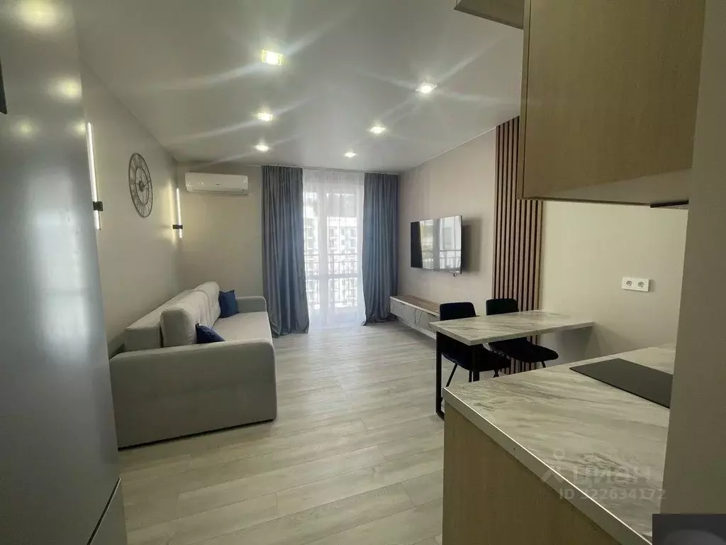 Студия Краснодарский край, Сочи ул. Искры, 88 (24.0 м) - Фото 1