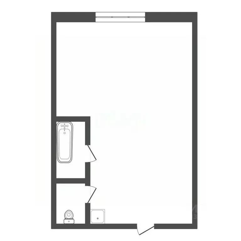 Студия Красноярский край, Красноярск Коммунальная ул., 6 (13.4 м) - Фото 2
