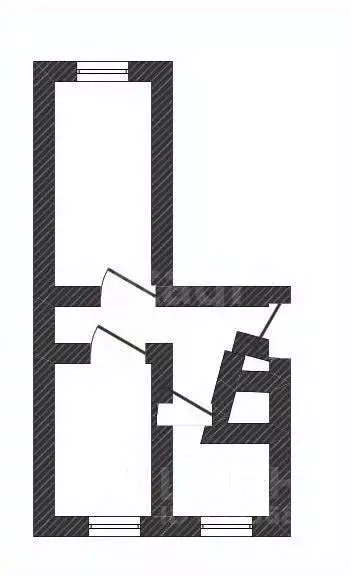 2-к кв. Белгородская область, Валуйки 1 Мая ул., 34 (48.4 м) - Фото 2