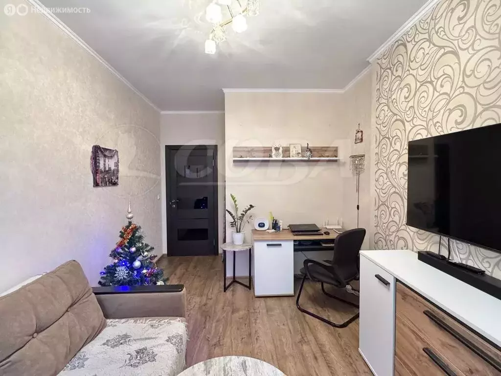 1-комнатная квартира: Тюмень, улица Николая Ростовцева, 23к1 (41 м) - Фото 1