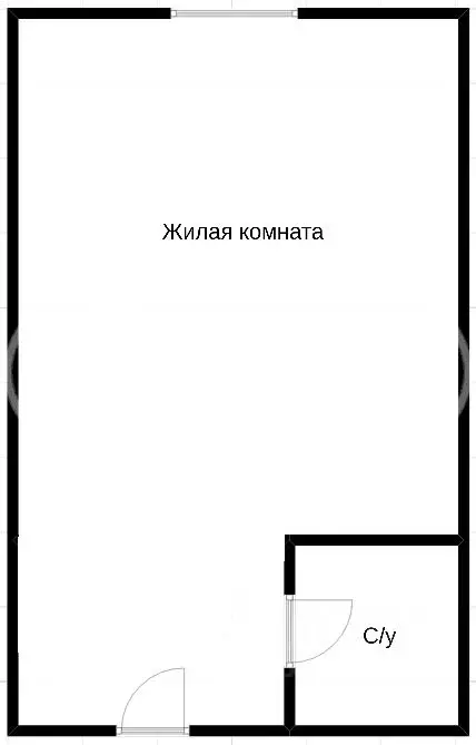 Комната Пермский край, Кунгур ул. Труда, 43А (12.0 м) - Фото 1