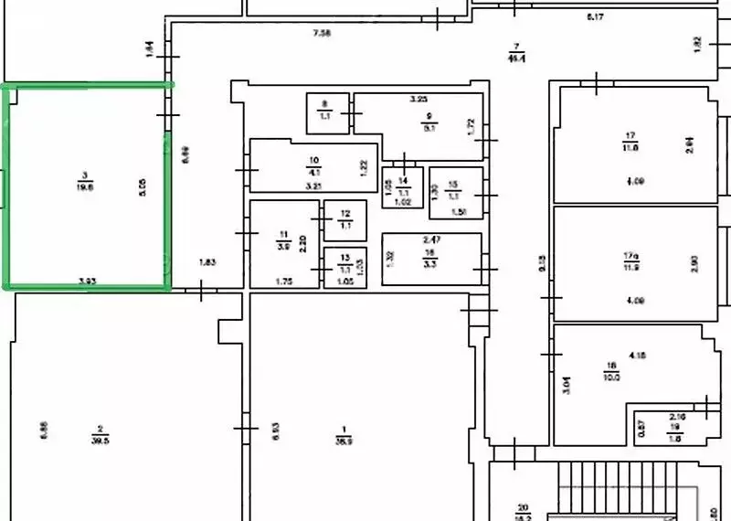 Склад (23 м) - Фото 1