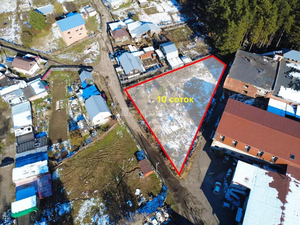 Участок в Томск, микрорайон Спичфабрика, Залоговая улица, 123 (10 м) - Фото 1