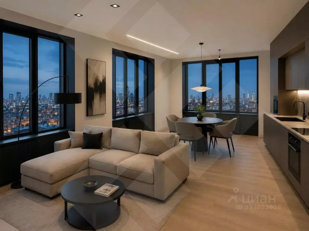 4-к кв. Москва Ленинградский просп., 36с30 (110.0 м) - Фото 1