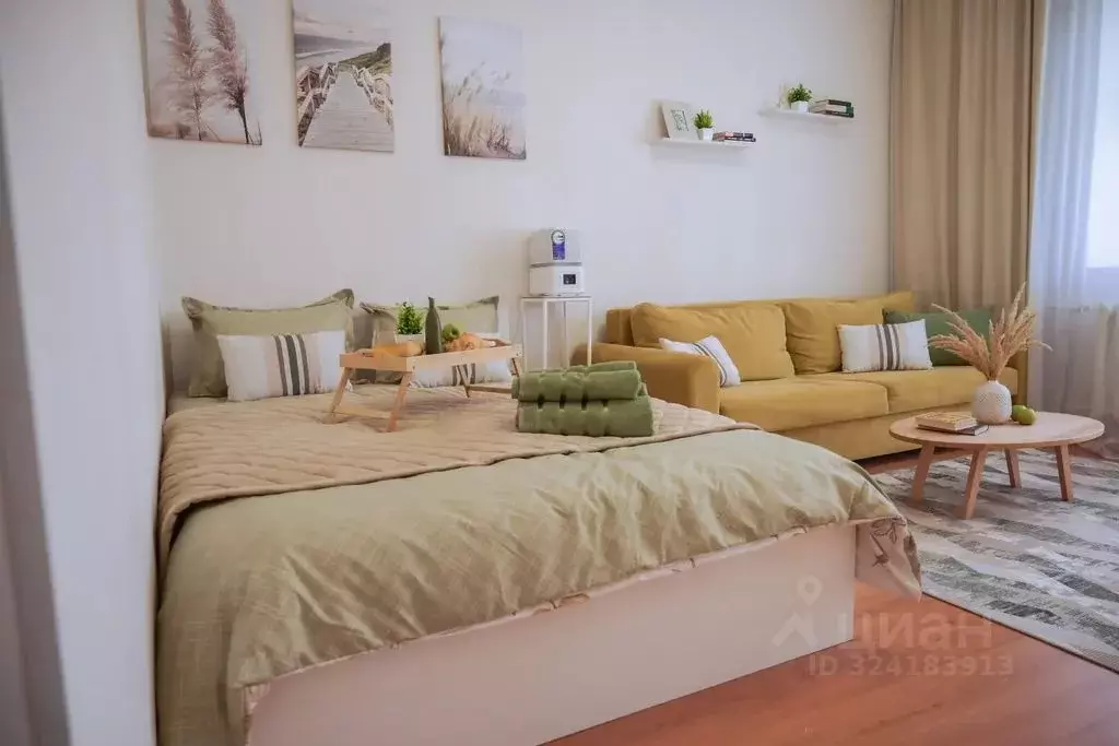 1-к кв. Татарстан, Казань ул. Сафьян, 6 (55.0 м) - Фото 1