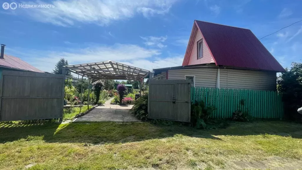 Дом в Омск, территория СОСН Магистраль, 3-я аллея (20 м) - Фото 0